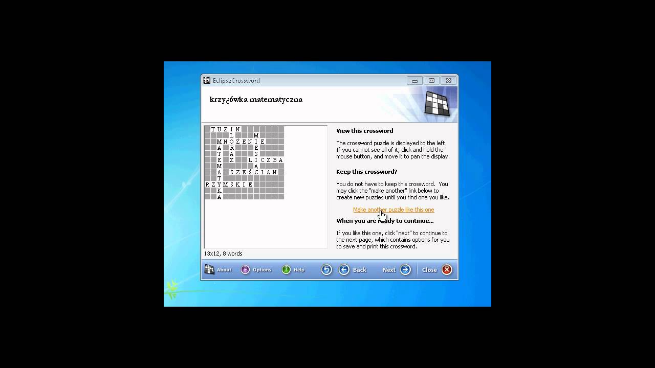 Eclipsecrossword Tutorial Youtube