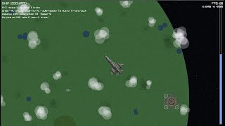 '2D' Space exploration game, Raylib Python WIP