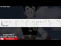 dragon ball z op 2 el poder nuestro es we gotta power guitar tutorial