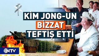 Kuzey Kore Lideri Kim Jong-Un, Yeni Üretilen Kamikaze Drone'ları İnceledi | NTV