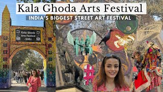 Kala Ghoda Art Festival 2023 || India’s biggest street art festival 🎪🎭🎨|| Garima Verma ||