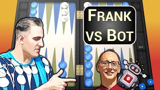 Master Frank Talbot COLLIDES with Backgammon Bot - EPIC BATTLE! 🎲🎲