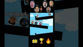 Ronaldo & iShowSpeed vs Messi & Mbappe & Suarez #shorts #viral #short #gaming