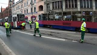 Wykolejenie tramwaju w Bydgoszczy cz/2