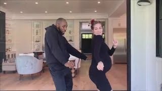 tWitch Breaks Down Dance Videos with Pregnant Wife Allison