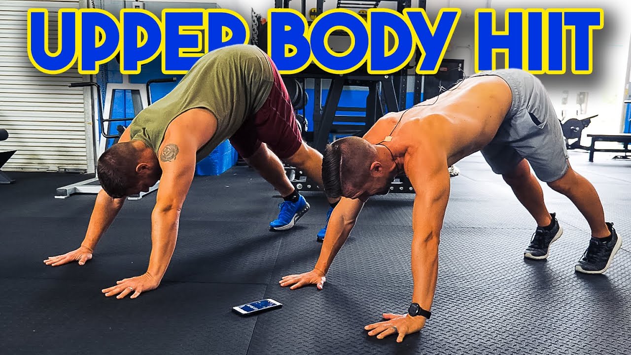 10 Minute⚡HIIT⚡Body Weight Workout | Upper Body Fitness - YouTube