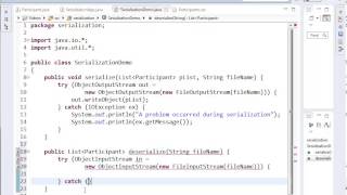 Serialization 3 - How to Deserialize