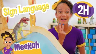 Meekah Learns ASL (American Sign Language) | Educational Videos for Kids | Blippi and Meekah Kids TV