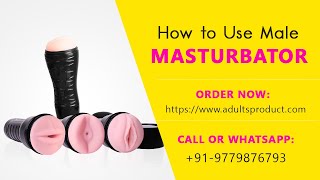 How To Use A Fleshlight Male Masturbator | Adults Product