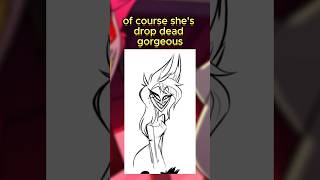 Did you know about Alastor's Female design in Hazbin Hotel?