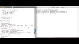 Python Curses Snake Tutorial 7.5: Adding Strings more easily