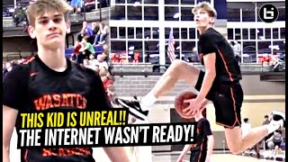 This Kid Is UNREAL!! Wasatch Academy's Brennan Rigsby SHOCK US AGAIN With His BOUNCE!!