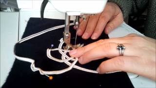 Tutorial - how to apply military style braiding on a machine