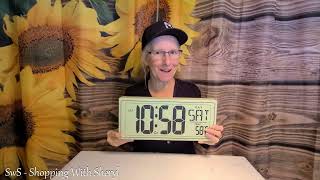 Xrexs Digital Wall Clock Unboxing