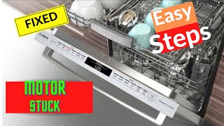 🌎 Bosch Dishwasher Motor Stuck - Just Hums - EASY FIX ✨