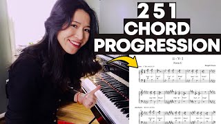 How to Practice 2-5-1 (251,ii-V-I) Chord Progression | NO BEGINNERS or PROS