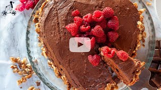 Chocolate Sponge Cake With Walnuts