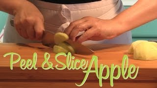 How to Peel and Slice an Apple