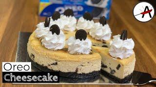 THE BEST Baked Oreo Cheesecake | Perfect Smooth Creamy Oreo Cheesecake | Easy Cheesecake Recipe