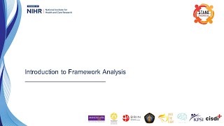 Introduction to Framework Analysis