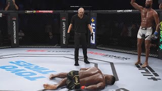 Francis Ngannou vs. Jon Jones - EPIC KNOCKOUT (EA Sports UFC 4)