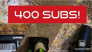 Natural Vacuuming with added crunch | 3 Vacs | 400 Subscriber Thank You special part 1 🥳