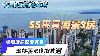 惠州退休養老系列【十里銀灘維港灣】55萬買海景3房｜環境清靜配套完善｜退休養老度假首選｜89平方｜3房2廳1衛#十里銀灘維港灣 #臨深樓盤 #大亞灣樓盤#惠州樓盤