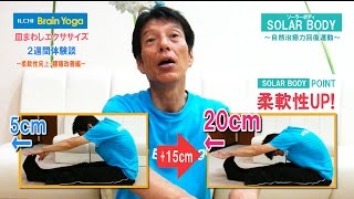 イルチブレインヨガのSOLAR BODY ～自然治癒力回復運動～皿まわし2週間体験　2