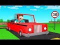 We Drove REAL CARS In MINECRAFT!