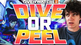 Do I DIVE or PEEL as DVA in OW2?