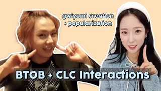 CLC and BTOB Interactions