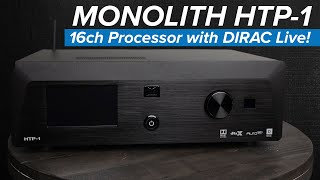 Monolith HTP-1 Processor | 16ch Home Theater Processor with DIRAC Live, Dolby Atmos, DTS:X, AURO-3D