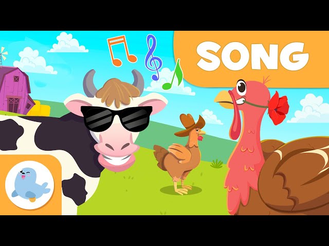Farm Animals Song For Kids Prese English Esl Video Lessons