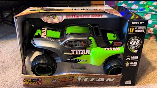 New bright RC Titan 1/6 scale truck- ￼ unboxing \u0026 test- RC Cincy