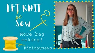 #fridaysews Bag making, 5 metres of fabric and a lovely surprise!