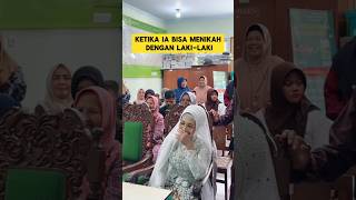 ketika menikah dengan pria yang di sukai sejak kelas 6 SD ‼️‼️ #haru #manten #nikah #jatuhcinta