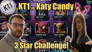 KT1 VS Katy Candy! - Death Race! 3* Master Mode!!!