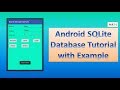 Android SQLite Database Tutorial with Example,part-1,#90