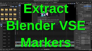 Automate Video Renders in Blender Using VSE Markers and Python