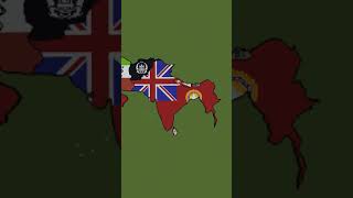 Small Scale 1914 British Raj #britishraj #history #maps #flags #minecraft