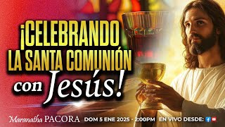 ¡CELEBRANDO LA SANTA COMUNIÓN CON JESÚS!  - Pastor Nahum Rosario - Dom 5 Ene, 2025