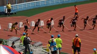 2016 06 19 桃園市105年國中小田徑錦標賽~國男100公尺決賽