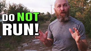 "Just Run" Is Terrible Self Defense Advice | Running Away is Not The Answer