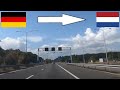 Germany - Netherlands / Crossing The Border By Car