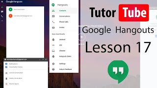 Google Hangouts Tutorial - Lesson 17 - Convert Text to Emoji Settings