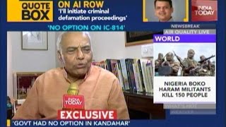 Yashwant Sinha Opens Up On Ex RAW Chief's Claim