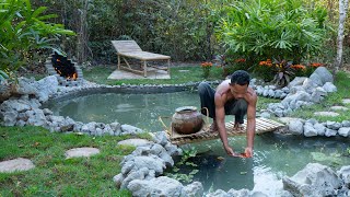 Amazing Man Build The Most Beautiful Fish Pool