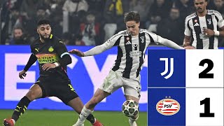 Juventus vs PSV 2-1 Highlights \u0026 All Goals | UEFA Champions League 2024/25