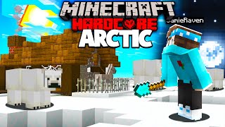 Surviving 100 Days FROZEN in the Minecraft Arctic..