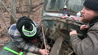 1938 Chevy truck that has sat for 53 years! Will it start!?